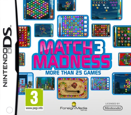 Match 3 Madness box art