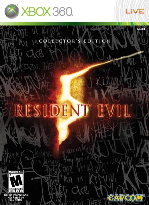 Resident Evil 5 box art