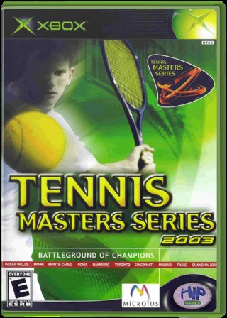 Tennis Masters Series 2003 box art