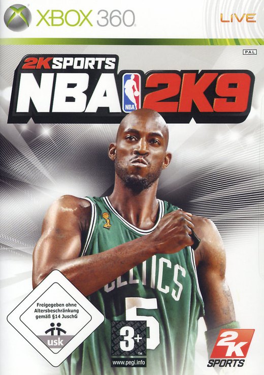 NBA 2K9 box art