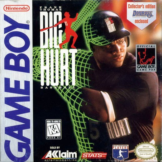 Frank Thomas Big Hurt Baseball box art