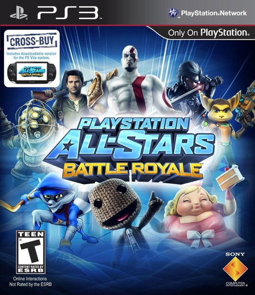 PlayStation All-Stars Battle Royale box art