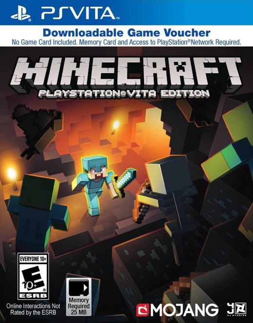 Minecraft: Playstation Vita Edition box art