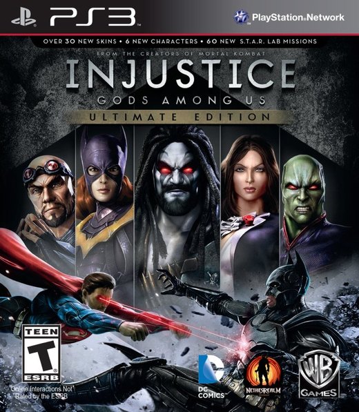 Injustice: Gods Among Us Ultimate Edition box art
