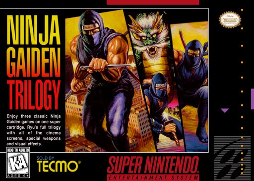 Ninja Gaiden Trilogy box art