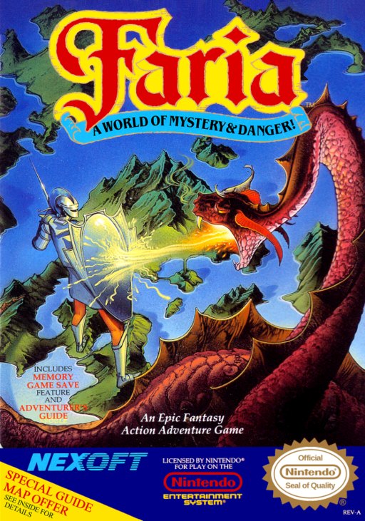 Faria: A World of Mystery _ Danger! box art