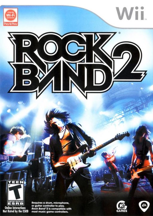 Rock Band 2 box art