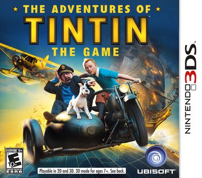 The Adventures of Tintin: The Game box art
