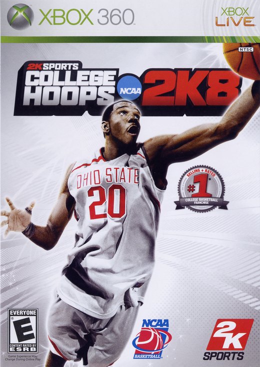 College Hoops 2K8 box art