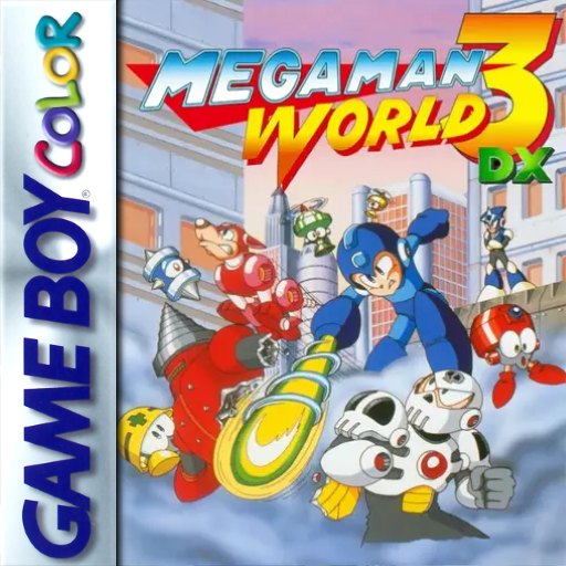 Mega Man World 3 DX box art