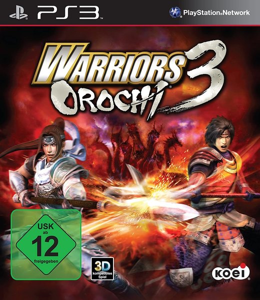 Warriors Orochi 3 box art