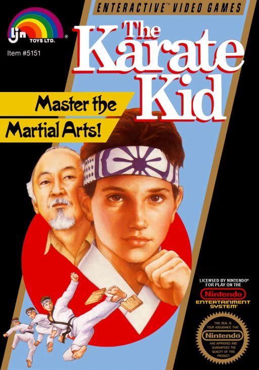 The Karate Kid box art