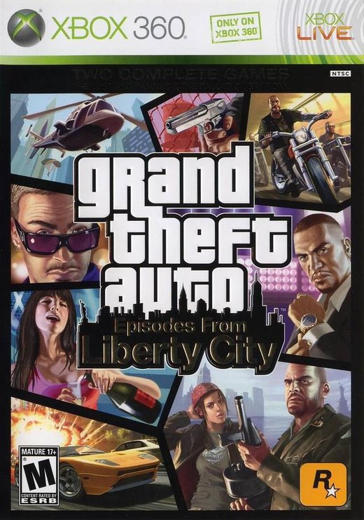 Grand Theft Auto: Episodes from Liberty City box art