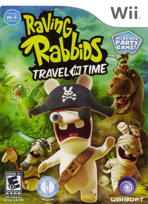 Raving Rabbids_ Travel in Time box art