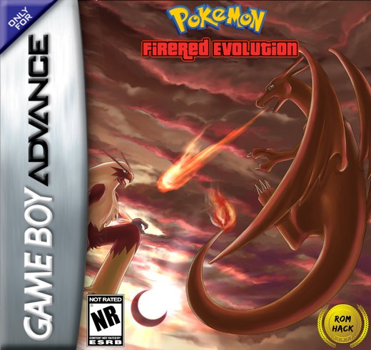 Pokémon FireRed Evolution box art