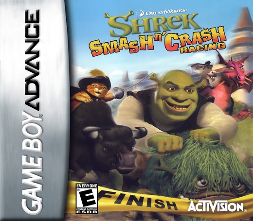 Shrek: Smash n' Crash Racing box art