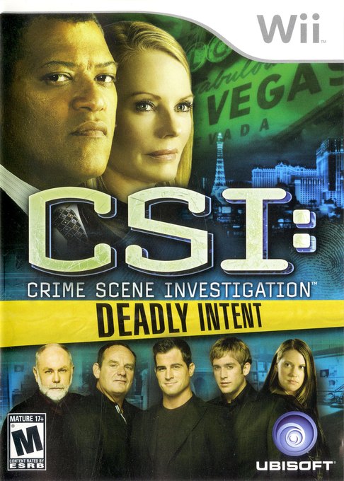 CSI: Crime Scene Investigation: Deadly Intent box art
