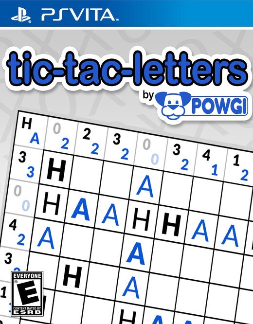 Tic-Tac-Letters by POWGI box art