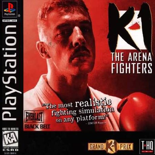 K-1 The Arena Fighters box art
