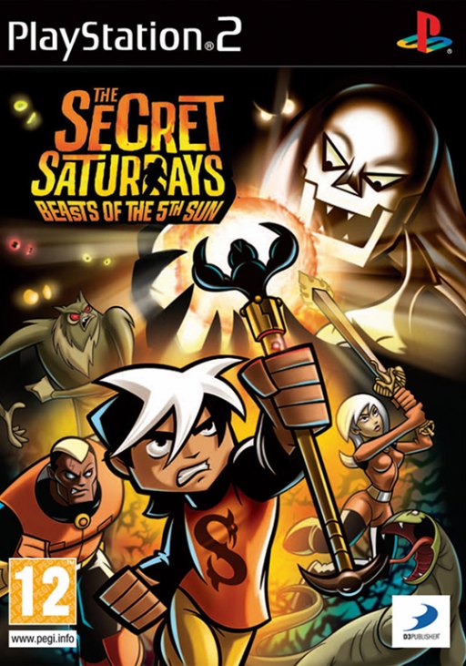 The Secret Saturdays: Beasts of the 5th Sun box art
