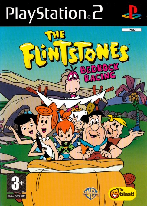 The Flintstones: Bedrock Racing box art