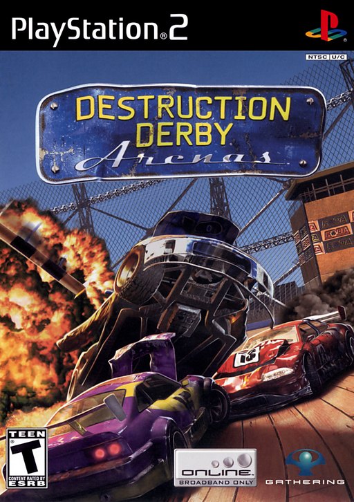 Destruction Derby Arenas box art