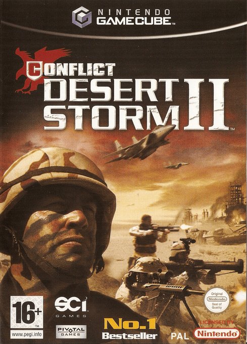 Conflict: Desert Storm II box art