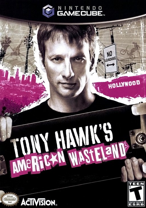 Tony Hawk's American Wasteland box art