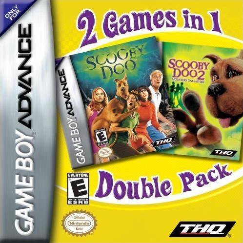 2 Games in 1 Double Pack: Scooby-Doo / Scooby-Doo 2: Monsters Unleashed box art