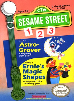 Sesame Street: 123 box art