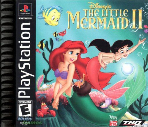 Disney's De Kleine Zeemeermin II box art