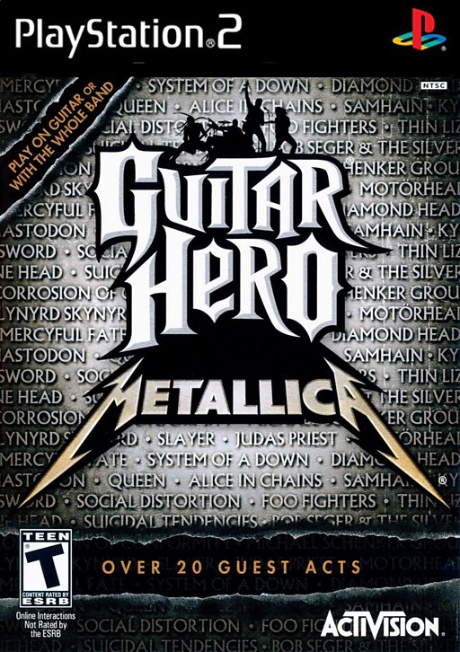 Guitar Hero: Metallica box art