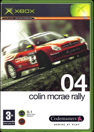 Colin McRae Rally 04 box art