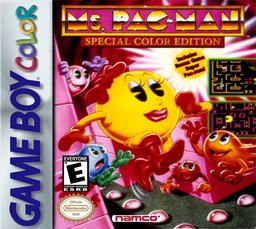 Ms. Pac-Man: Special Color Edition box art