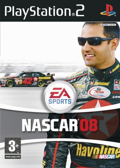 NASCAR 08 box art