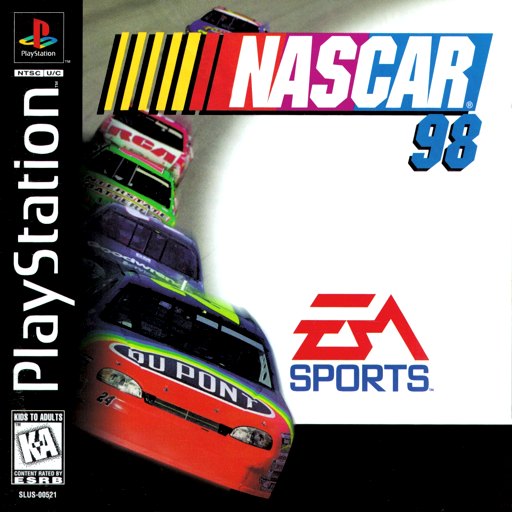 NASCAR 98 box art