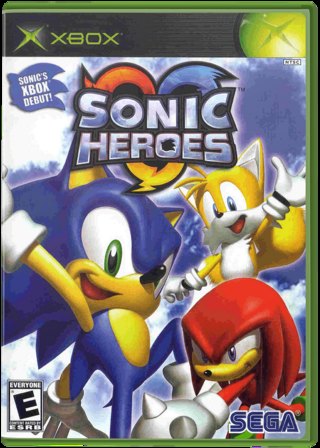Sonic Heroes box art