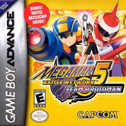 Mega Man Battle Network 5: Team Protoman box art