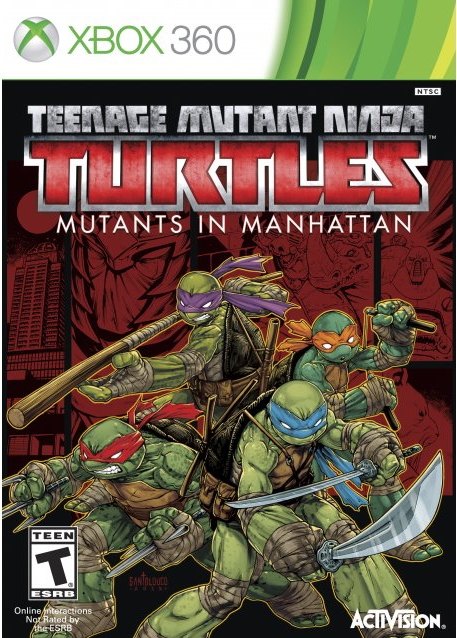 Teenage Mutant Ninja Turtles: Mutants in Manhattan box art