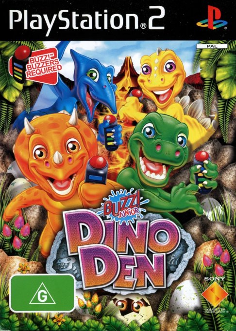 Buzz! Junior: Dino Den box art