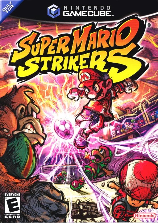 Super Mario Strikers box art