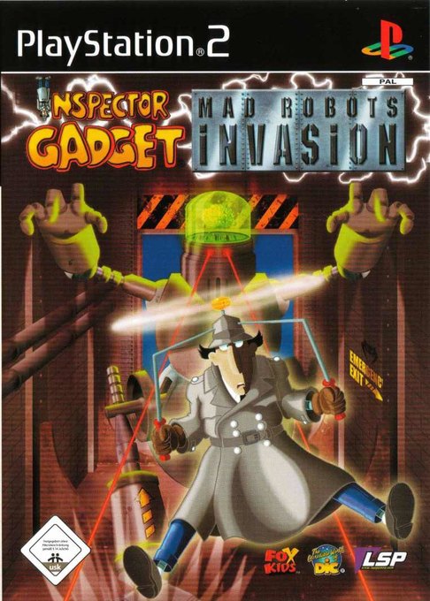 Inspector Gadget: Mad Robots Invasion box art