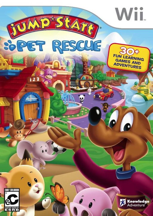 JumpStart Pet Rescue box art