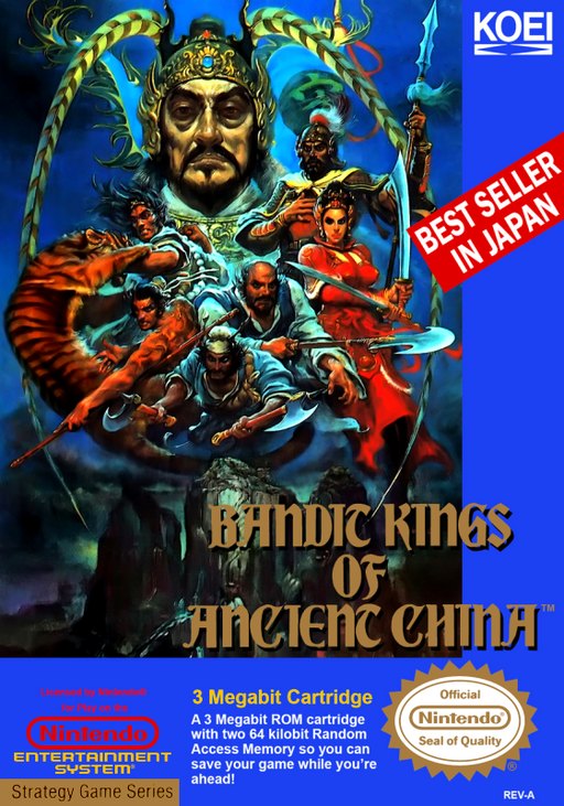 Bandit Kings of Ancient China box art