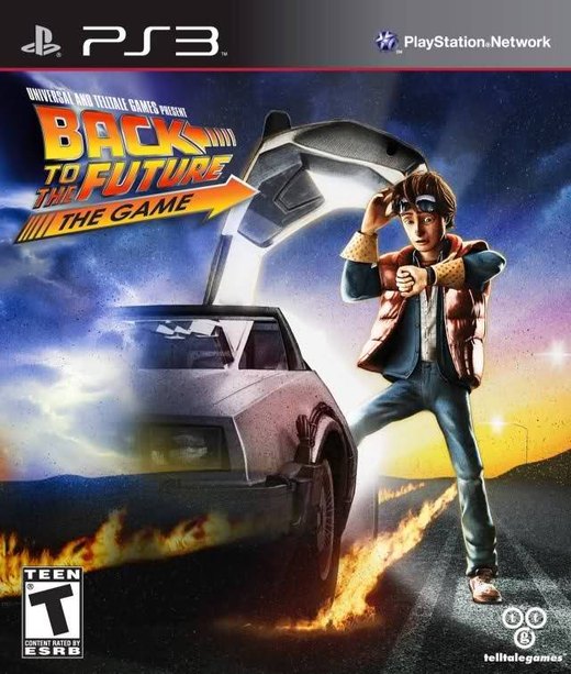 Back to the Future: The Game box art