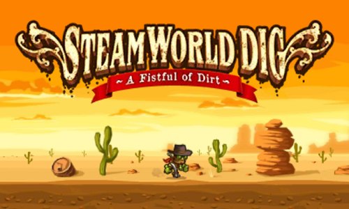 Steamworld Dig box art