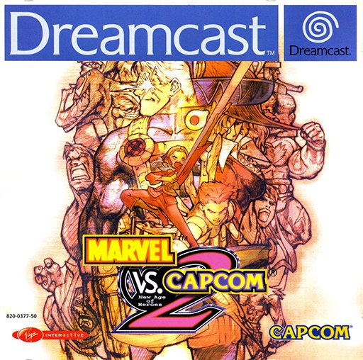 Marvel vs. Capcom 2: New Age of Heroes box art