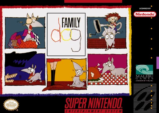 Family Dog box art