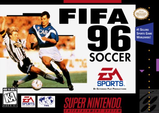 FIFA Soccer 96 box art