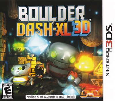 Boulder Dash-XL 3D box art